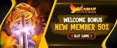 Bonus Welcome Member Baru 50% promotion